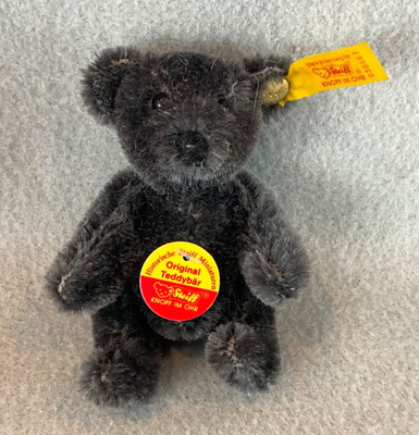Steiff Mini Anthracite Teddy Bear EAN 030567 -  1999