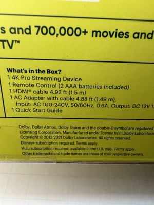 onn Google TV 4K Plus Streaming Device (New 2025) 4K UHD, Dolby Vision
