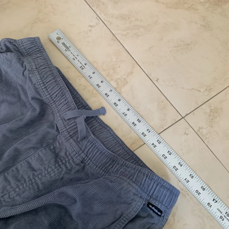 Pantalones Cortos Quiksilver Para Hombres Grandes Pana Calce Elástico Chino Informal Senderismo Aire Libre Foto 4 de 4