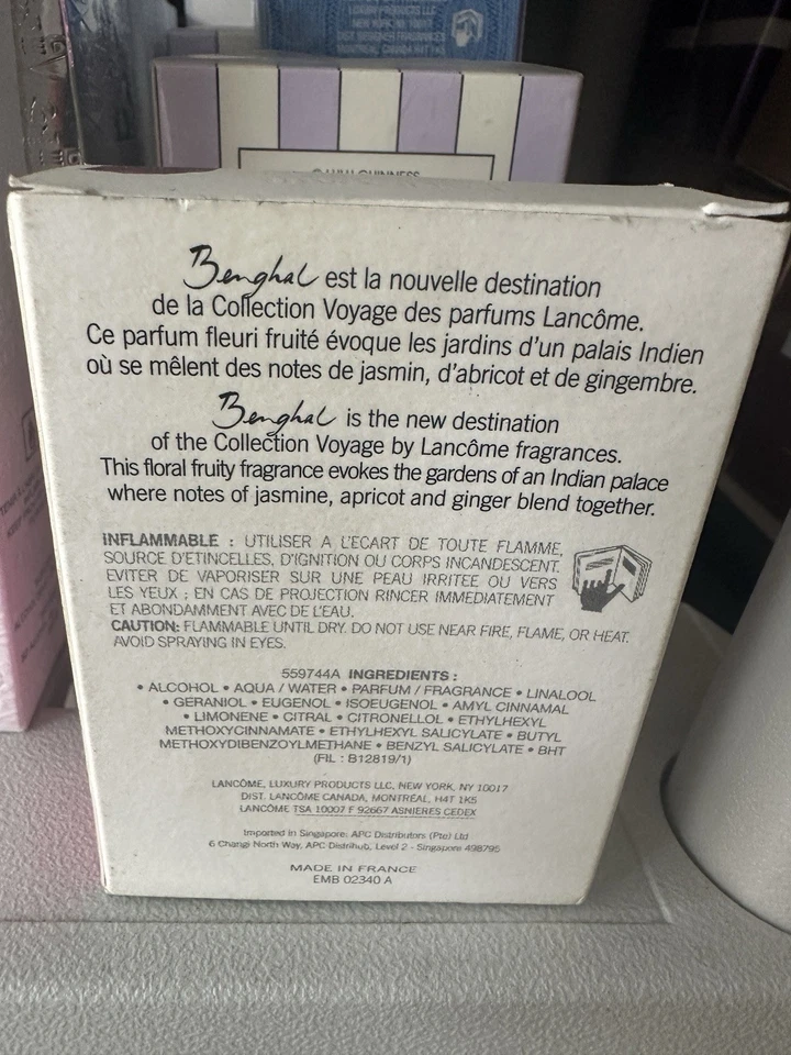 兰蔻班加尔系列女士旅行 1.7 盎司淡香水喷雾 — 第 2/2 张图片