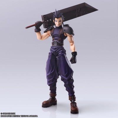 FF7 フィギュア Final Fantasy VII Zack Fair 6.3in Action Figure Bring Arts Square