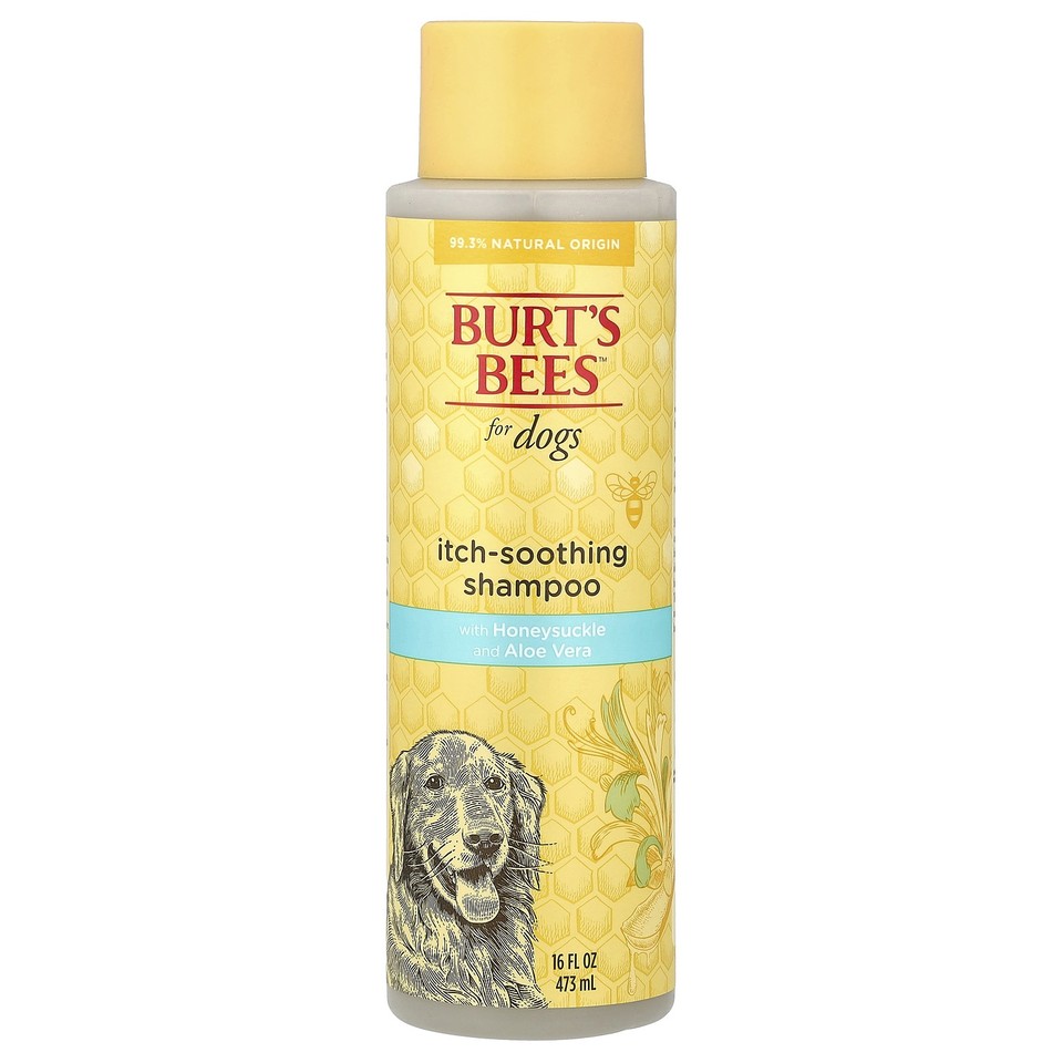Itch-Soothing Shampoo with Honeysuckle and Aloe Vera, For Dogs, 16 fl oz (473