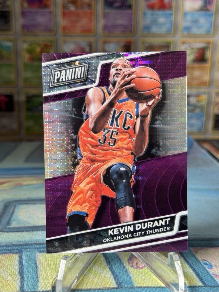 2016 Panini The National VIP Gold Pack Kevin Durant /50 Purple Pulsar SSP Card - Image 1 of 2