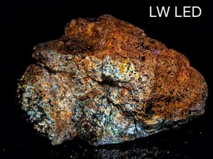 Fluorescent  Sphalerite Horn Silver Mine, Utah 240 Grams