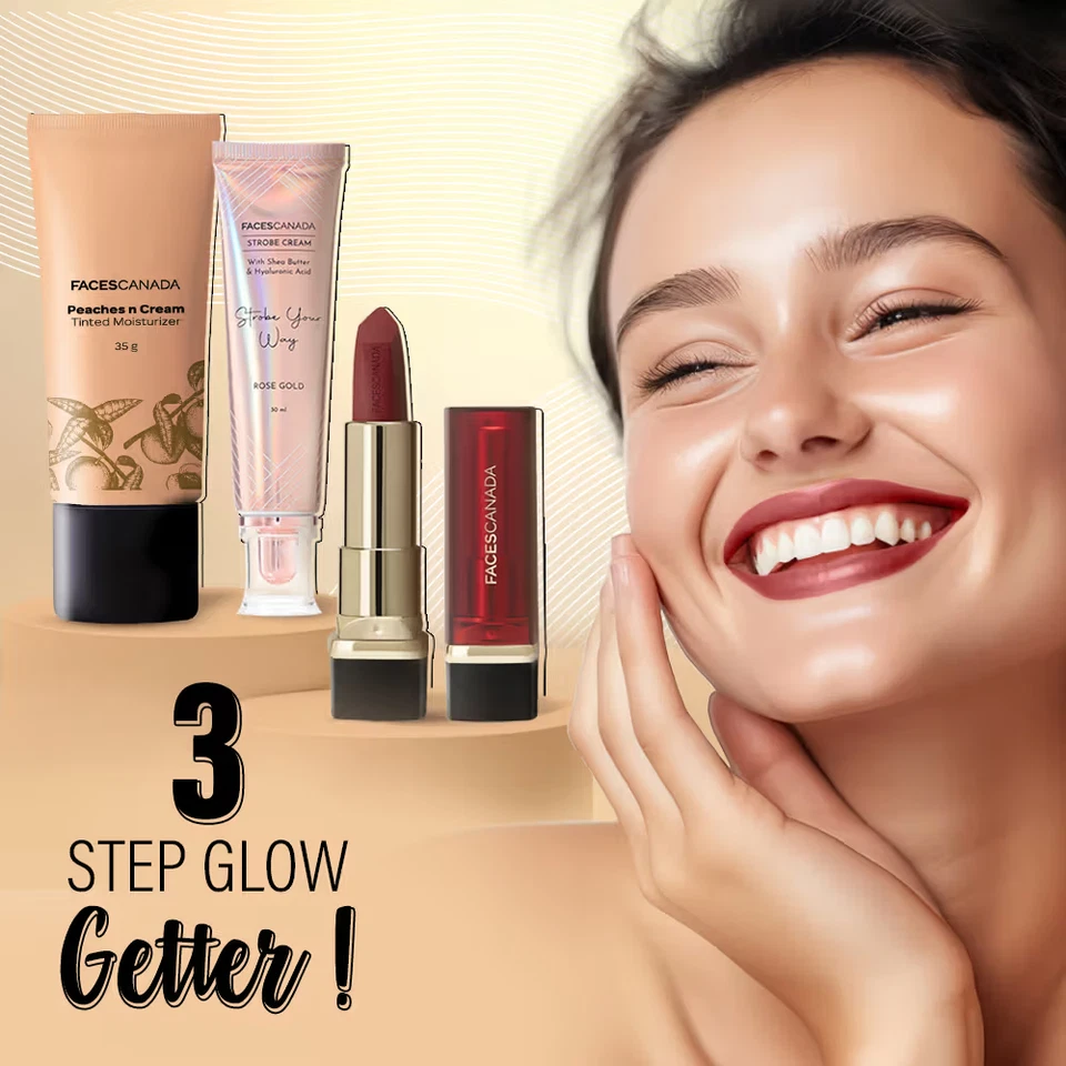 Faces Canada Peaches n Cream Tinted Moisturizer - Light 01(35g) - Image 3 of 3