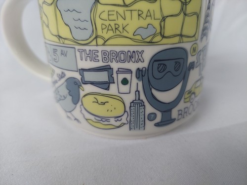 2018 Starbucks New York City NYC Been There Series Coffee Mug Cup 14oz EUC LN - Picture 15 of 20