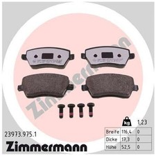 Satz Bremsbeläge Bremsklötze vorne für Renault Kangoo-Grand KW0/1 24618598