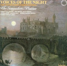 JOHANNES BRAHMS ROBERT SCHUMANN RICHARD JACKSON - Voices Of The Night - Mint