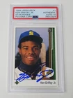 Ken Griffey Jr. HOF Signed Autograph 1989 Upper Deck Rookie Card # 1 PSA 10 Auto
