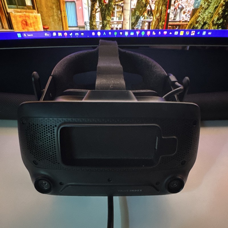 Valve Index VR Headset Black 144Hz 130° FOV IPD Mic Headphones USB 3.0