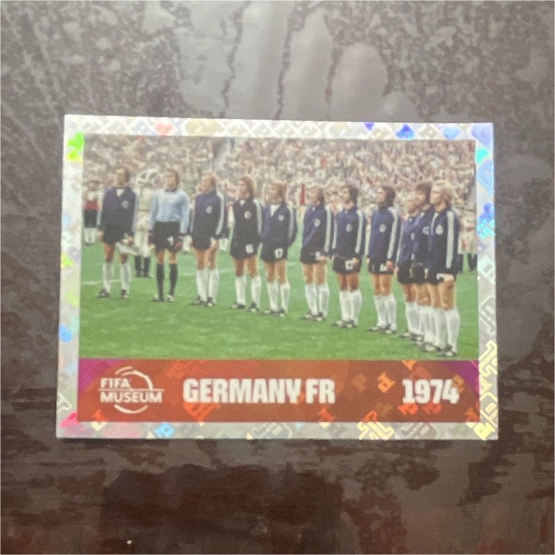 Panini FIFA World Cup 2026 Germany FR 1974 Team Picture Soccer Sticker