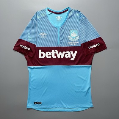 WEST HAM UMBRO 2015/2016 FOOTBALL SOCCER AWAY JERSEY #27 DIMITRI