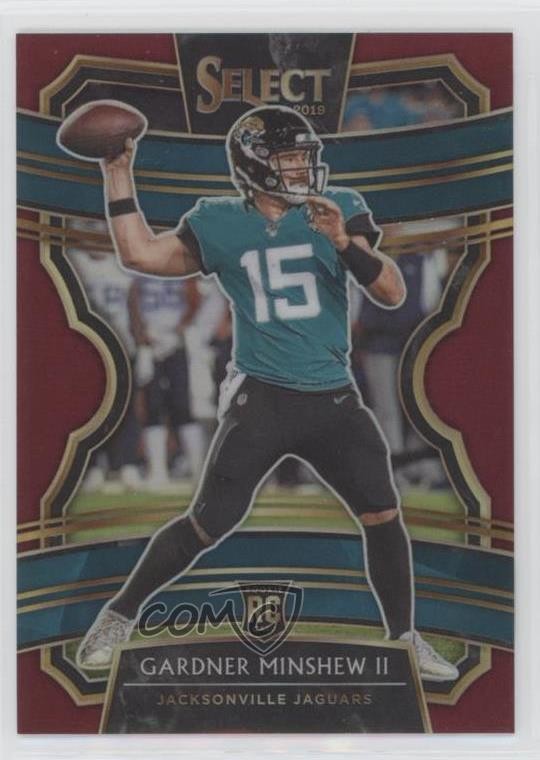 2019 Panini Select Concourse Maroon Prizm /149 Gardner Minshew II Rookie RC 06o7