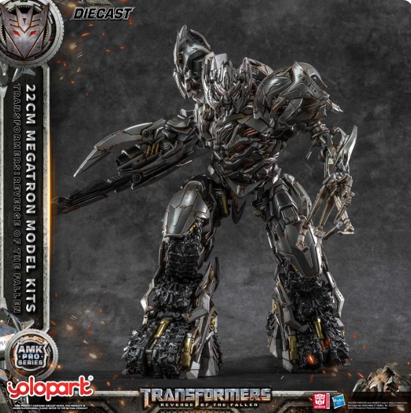 Yolopark Transformers Movies Soundwave Megatron Figures AMK PRO Model Kit New - Image 4 of 4