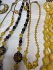 Lot Vintage Costume Jewelry glass Beaded Necklaces Earrings — photo 4