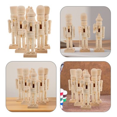  6 Pcs Weihnachts-Nussknacker-Ornament Nussknacker-Weihnachtsschmuck