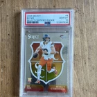Panini 2024 Select Certified Rookies Bo Nix #4 Denver Broncos RC PSA 10