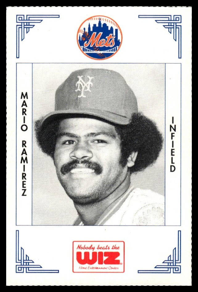 1991 The Wiz New York Mets #322 Mario Ramirez