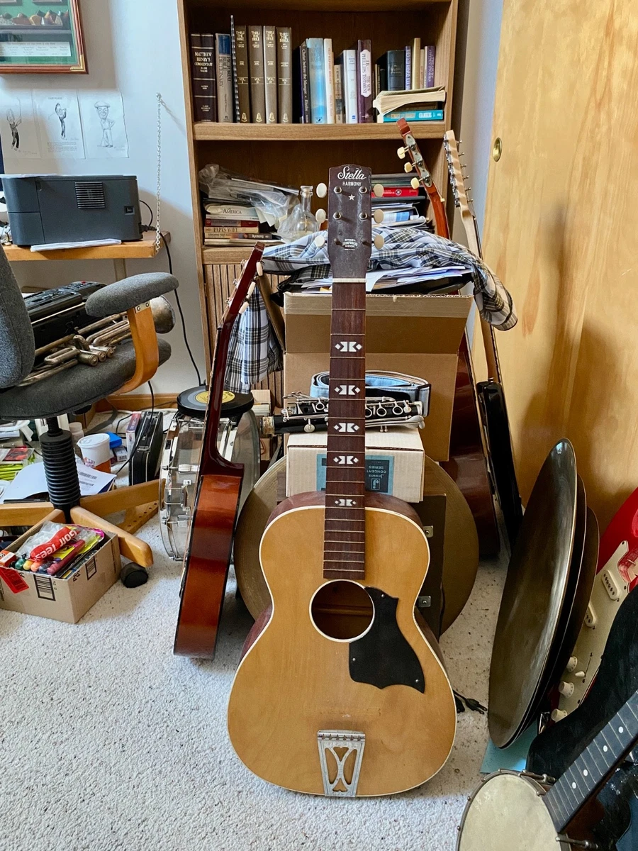 Harmony Guitar Case In Vintage Acoustic Guitars for sale | eBay