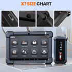 ANCEL X7 sistema completo bidirecional OBD2 scanner ferramenta de diagnóstico de carro codificação ECU