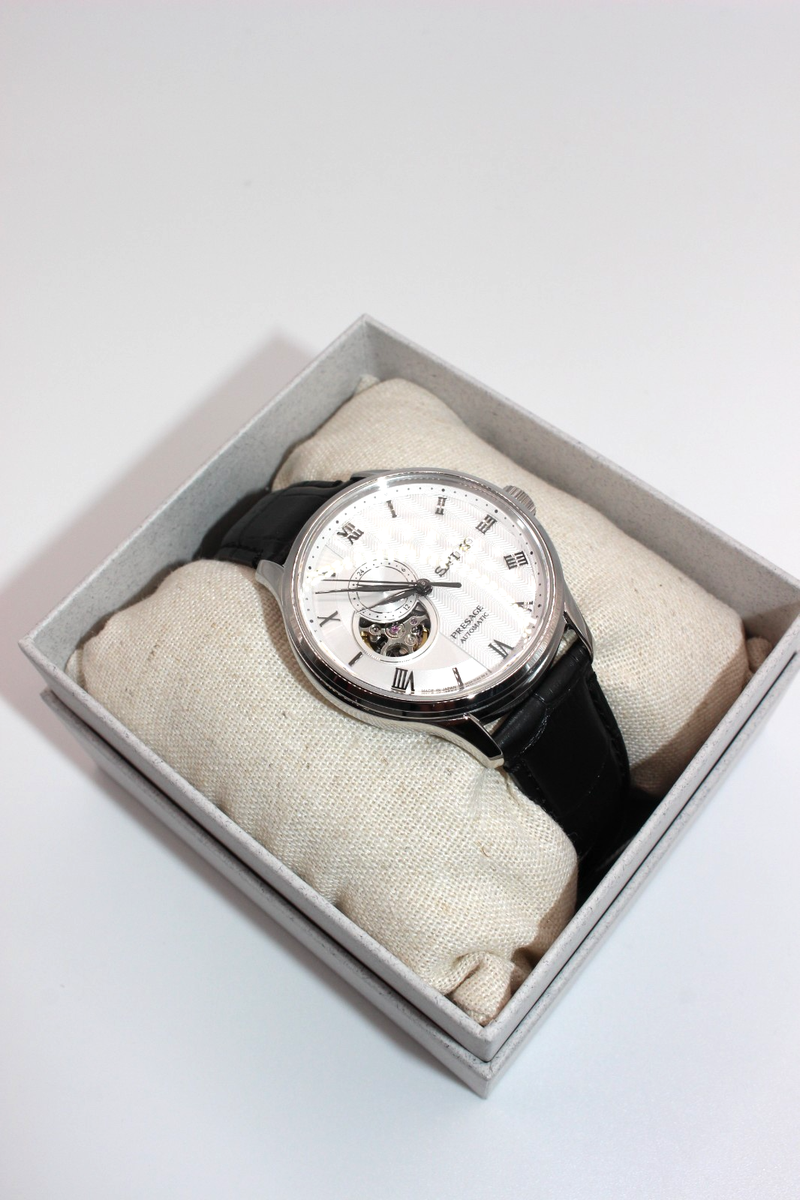 SEIKO PRESAGE BASIC SARY095 White Automatic Mechanical Men Watch