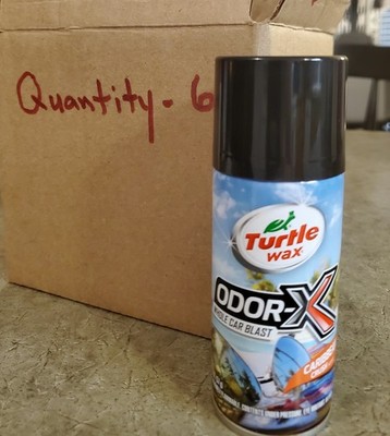 TurtleWax Odor-X Whole Car Caribben Crush Sent Freshener 6 Pack Each 2oz