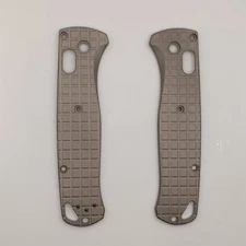 1Pair of Grenade Pattern TC4 Handle Scales for Benchmade Bugout 535