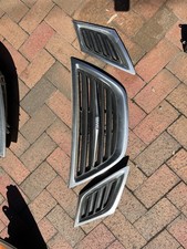 2008-2011 Saab 9-3 Complete Upper Grille Assembly Left Right Center Grilles
