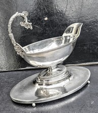LEONARD CHATENET IMPORTANTE SAUCIERE ARGENT VIEILLARD 1820 EP.RESTAURATION