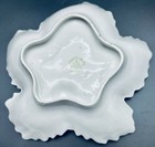 Vintage 1900s Leuchtenburg Germany Porcelain  Serving Dish Luster Finish florals — photo 2