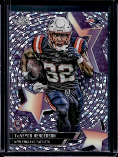 2025 Topps Cosmic Chrome TreVeyon Henderson Base (RAW)