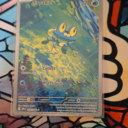 Pokemon Froakie 082/198 SV: Scarlet & Violet Holo Common 70 HP English 2023
