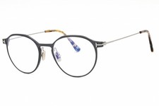 TOM FORD TF5866-013-52 Eyeglasses Frame Size 52mm 19mm 145mm RUTHENIUM Men 8892