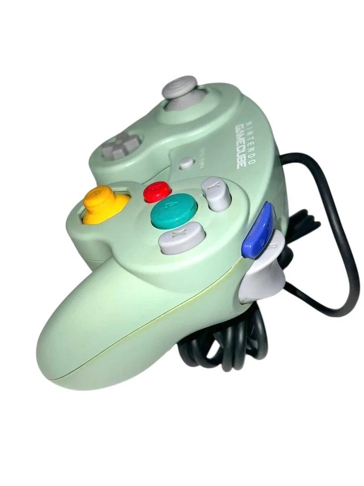Official Nintendo GameCube Controller Joystick "Light Green " OEM Tested DOL-003 - Image 3 of 4