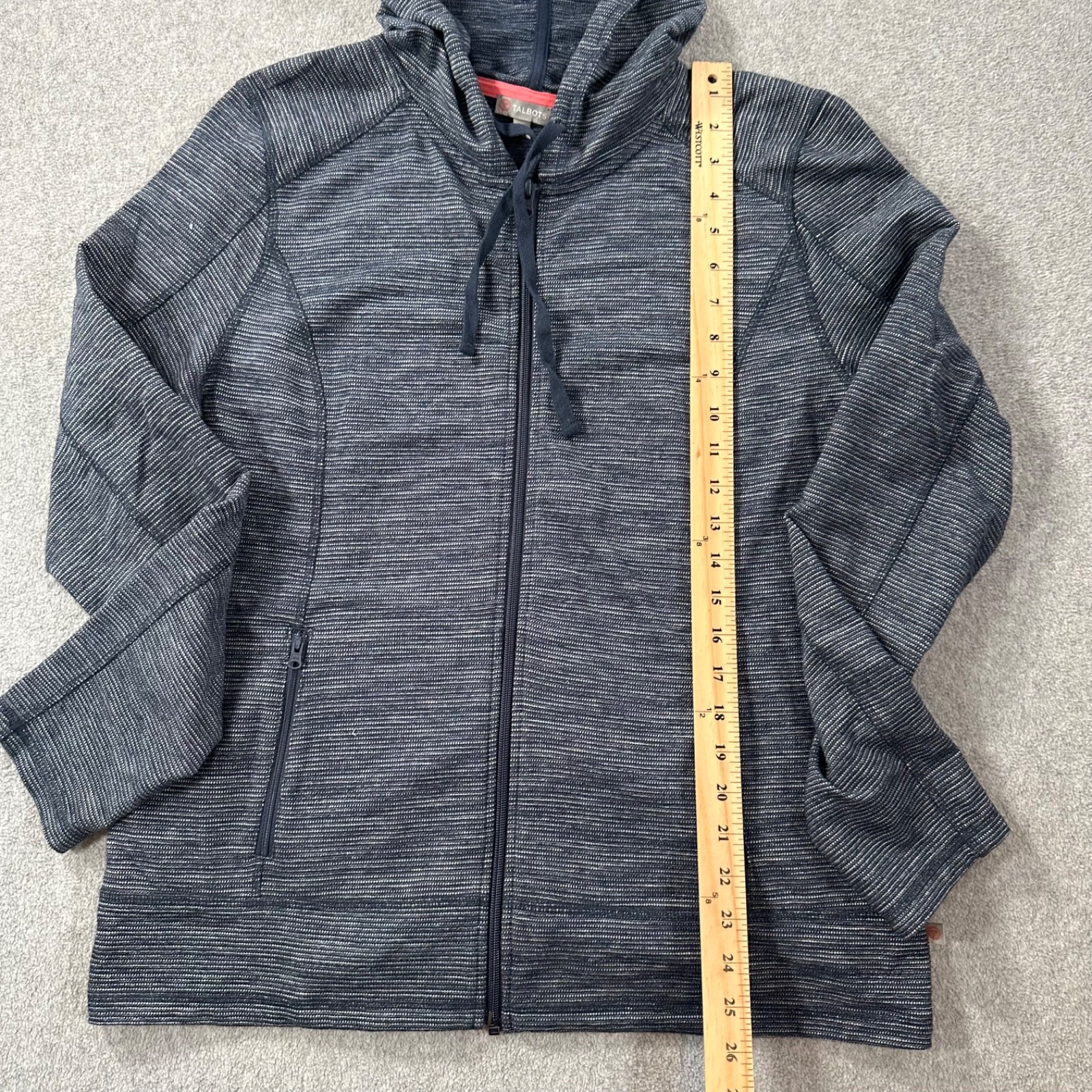 Talbots Full Zip Hooded Jacket Active Women's Lar… - image 4