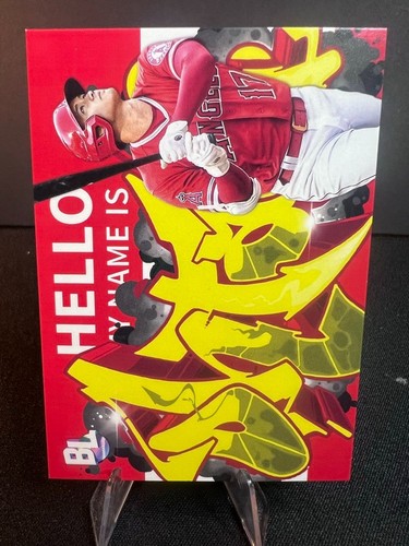 Shohei Ohtani [Autograph] #RC-3 2023 Topps Big League Roll Call Wildstyle Edition card