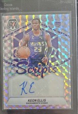 2023-24 Panini Mosaic - Scripts Keon Ellis #MS-KES (AU)