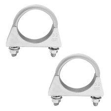 YoRise 2 Inch U-Bolt Exhaust Clamp, Heavy Duty Galvanized Iron 52mm/2inch