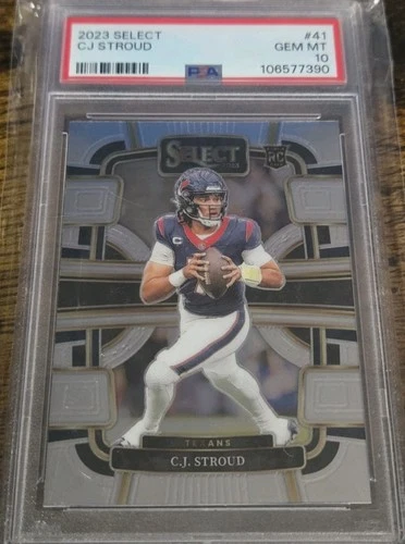 2023 Panini Select - Concourse C.J. Stroud (RC) TEXANS ROOKIE PSA 10