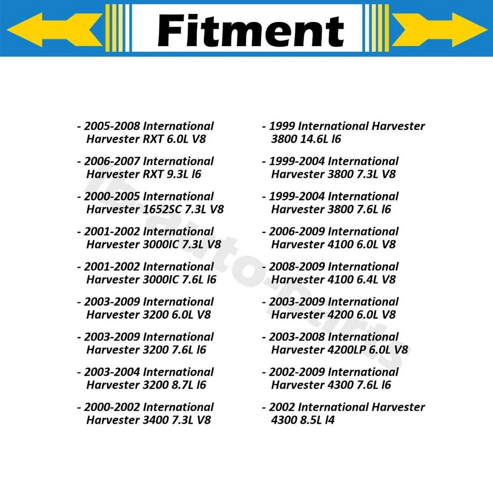 2x Manguera de freno delantera izquierda para International Harvester 4700 2000-2001 8,5 L Foto 2 de 4