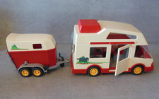 Playmobil ref 4074 Camping car et van chevaux