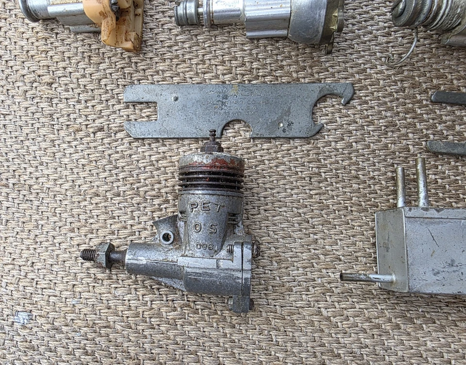 Cox Model Aero .049 Motors, Four Plus One Extra, 1970s. Etc, Gc. - image 3 of 4