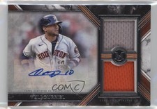 2022 Topps Museum Collection Swatches Dual Relic 24/99 Yuli Gurriel Auto 1i3j