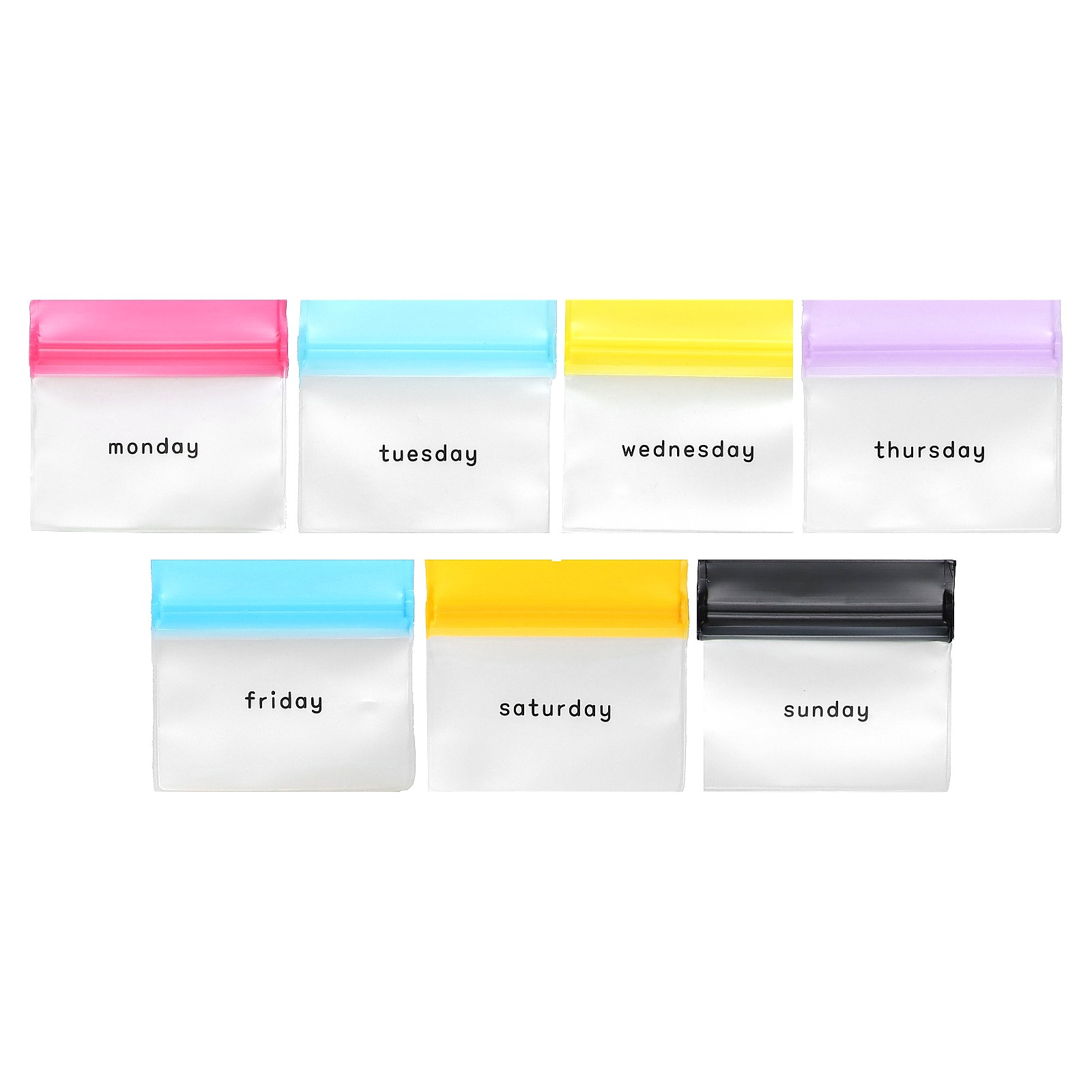 Набор многоразовых 7-дневных таблеток в пакетиках 8 штук 3190₽