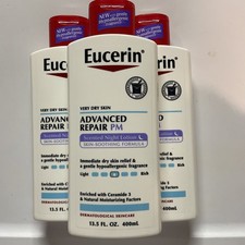3~Eucerin Advanced Repair PM Scented Night Lo...