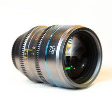 Sirui Night Walker 75mm (E-Mount) - Gunmetal Grey/Silver - Cine Lens