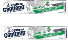 Pasta del Capitano Anti-Tartar Toothpaste 75ml  2.5 1 Count Pack of 2 