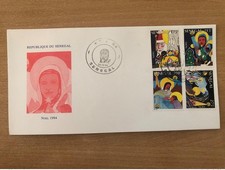Senegal 1994 FDC Mi. 1347 1350 No&euml;l Christmas Weihnachten Natal