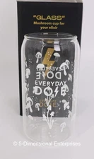 Everyday Dose Glass "Mushroom Cup For Your Elixir" - New in Box