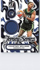 2026 Donruss WNBA #JS-CW Courtney Williams Jersey Series